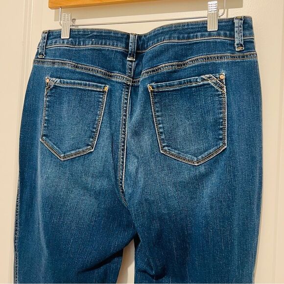 Chico's The Platinum Crop Women's Blue Jeans Size 1.5 (US M/10) - Picture 5 of 10